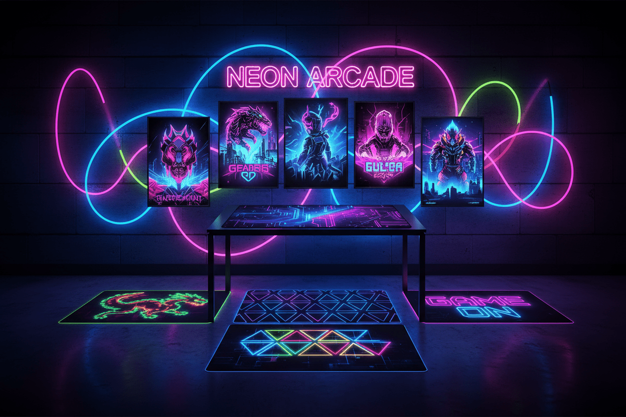Lighting and gaming apparel