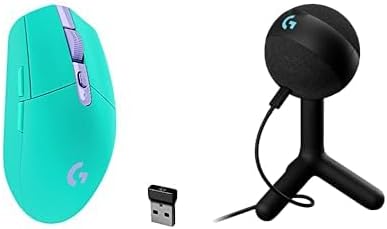 Logitech G305 Lightspeed Wireless Gaming Mouse, Hero Sensor, 12,000 DPI, Lightweight, 6 Programmable Buttons, 250h Battery, On-Board Memory, Compatible with PC, Mac - Black - Flex Gamingproduct_type