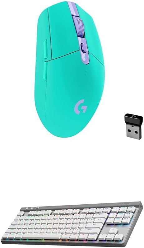 Logitech G305 Lightspeed Wireless Gaming Mouse, Hero Sensor, 12,000 DPI, Lightweight, 6 Programmable Buttons, 250h Battery, On-Board Memory, Compatible with PC, Mac - Black - Flex Gamingproduct_type