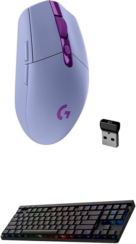 Logitech G305 Lightspeed Wireless Gaming Mouse, Hero Sensor, 12,000 DPI, Lightweight, 6 Programmable Buttons, 250h Battery, On-Board Memory, Compatible with PC, Mac - Black - Flex Gamingproduct_type