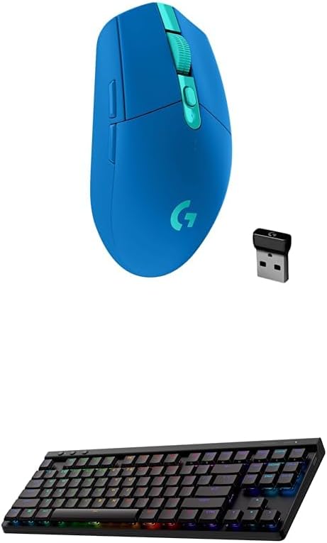 Logitech G305 Lightspeed Wireless Gaming Mouse, Hero Sensor, 12,000 DPI, Lightweight, 6 Programmable Buttons, 250h Battery, On-Board Memory, Compatible with PC, Mac - Black - Flex Gamingproduct_type