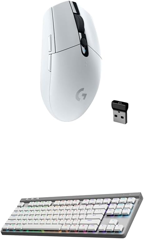 Logitech G305 Lightspeed Wireless Gaming Mouse, Hero Sensor, 12,000 DPI, Lightweight, 6 Programmable Buttons, 250h Battery, On-Board Memory, Compatible with PC, Mac - Black - Flex Gamingproduct_type