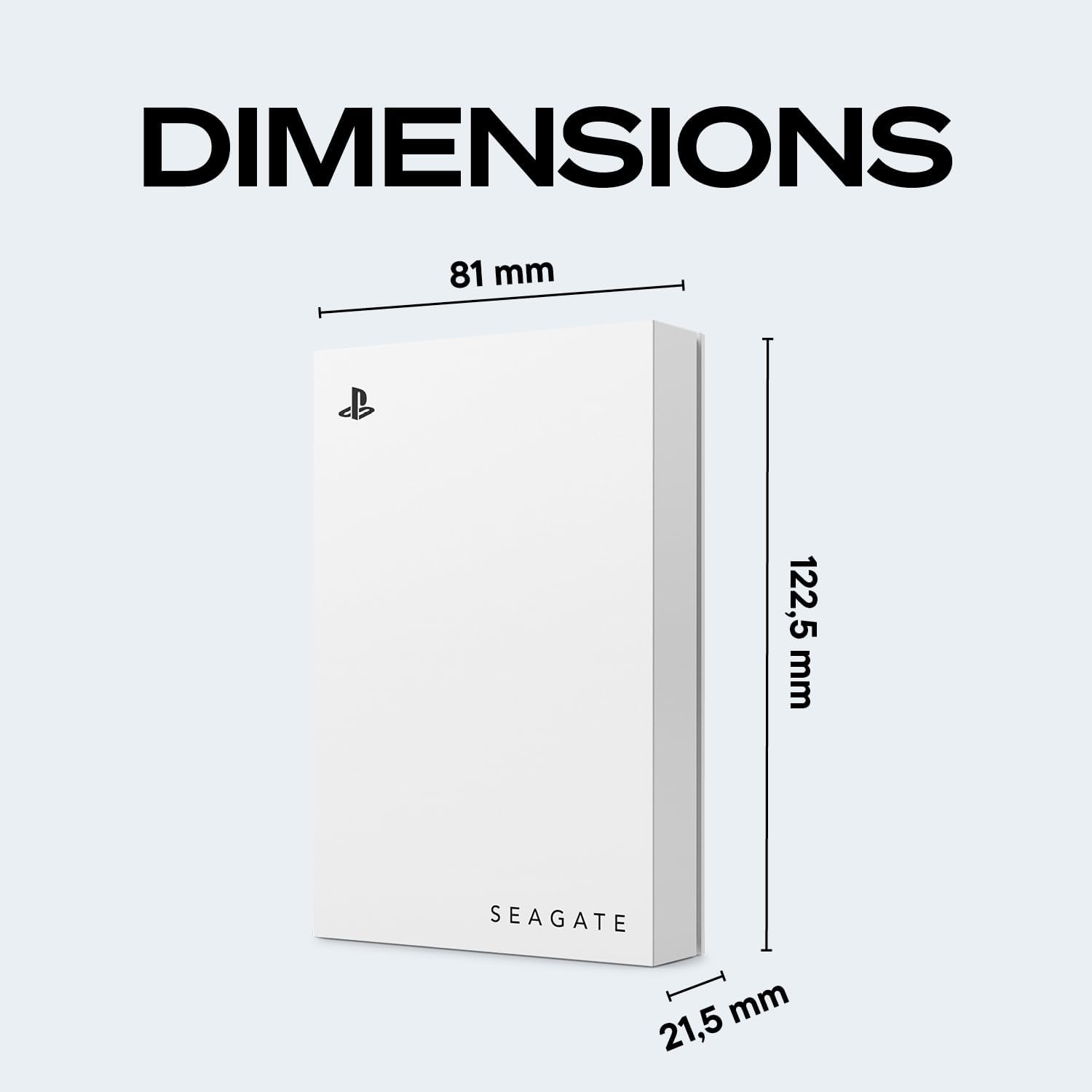 Seagate Game Drive for PS5 5TB External HDD - USB 3.0, Officially Licensed, Blue LED (STLV5000100) - Flex Gamingproduct_type
