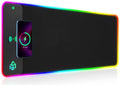 GIM Wireless Charging RGB Gaming Mouse Pad 15W, LED Mouse Mat 800x300x4MM, 10 Light Modes Extra Large Mousepad Non-Slip Rubber Base Computer Keyboard Mat for Gaming, MacBook, PC, Laptop, Desk - Flex Gamingproduct_type
