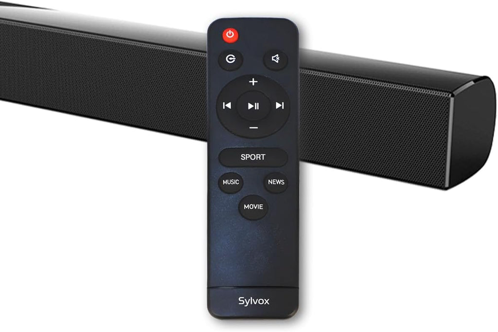 SYLVOX Outdoor Soundbar, IP65 Waterproof 60 Watts Soundbar with HDMI, Optical, AUX, USB and Bluetooth Connection, 38 Inch,Mountable - Flex Gamingproduct_type