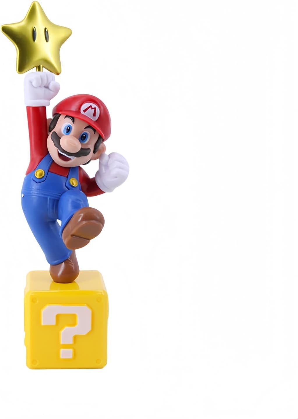 Mario Figure, Star Themed Collectible Statue, 8IN PVC Figurine for Fan Gifts - Flex Gamingproduct_type