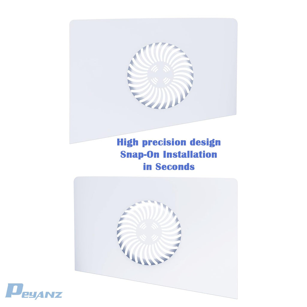 PEYANZ Upper 2 Faceplate Cover for PS5 Slim- Enhanced Cooling Vents, Protective ABS & Matt Surface | Compatible with PlayStation 5 Slim - Flex Gamingproduct_type