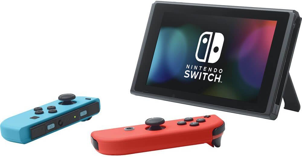 Nintendo Switch with Neon Blue and Neon Red Joy‑Con - Flex Gamingproduct_type