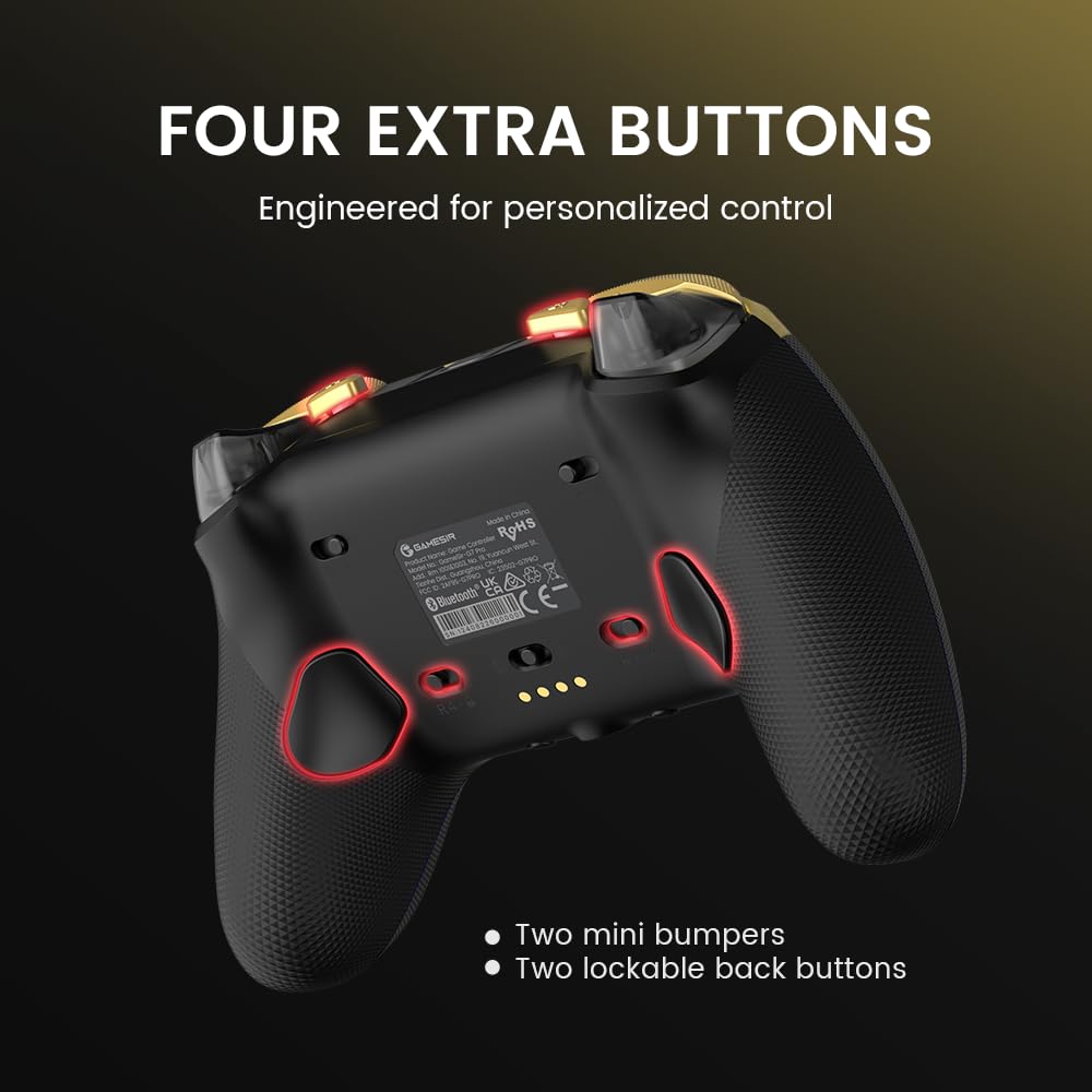 GameSir G7 Pro Wired Controller for Xbox Series X|S, Xbox One, Wireless Gamepad for PC&Android with TMR Sticks, Hall Effect Analog Triggers, 1000Hz Polling Rate, 3.5mm Audio Jack - Black - Flex Gamingproduct_type