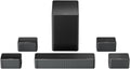 ULTIMEA 7.1ch Soundbar with Wireless Subwoofer, Virtual Surround Sound System for TV, App Control, 410W Peak Power, Sound bar for TV, 4 Wired Surround Speakers, Home Theater Sound System Poseidon D70 - Flex Gamingproduct_type
