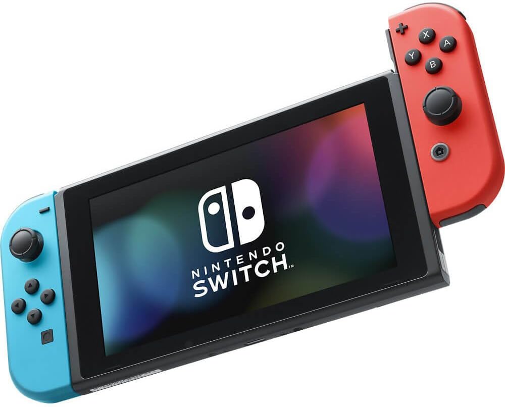 Nintendo Switch with Neon Blue and Neon Red Joy‑Con - Flex Gamingproduct_type
