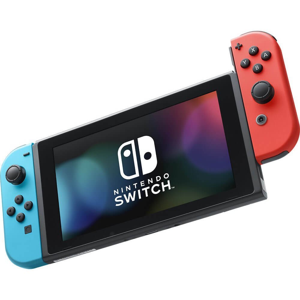 Nintendo Switch with Neon Blue and Neon Red Joy-Con - Handheld Gaming Console - Flex Gamingproduct_type