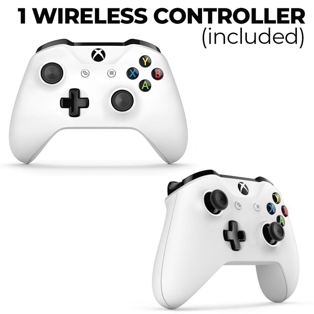 Xbox One S 1TB All-Digital Edition Console Bundle - Includes the Xbox One S Console Series, White, 1x Wireless Controller, and a Microfiber Cloth (Renewed) - Flex Gamingproduct_type