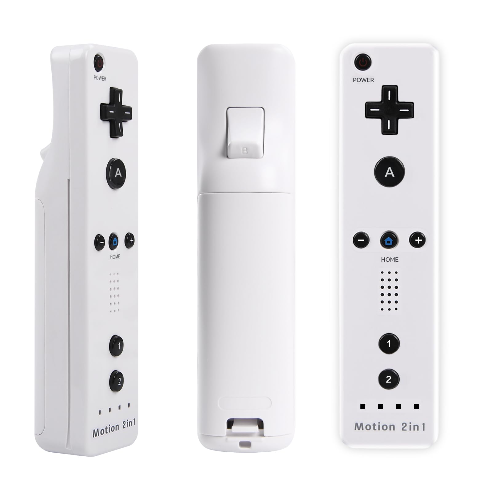Motion Plus Wii Controllers 2Packs with Nunchucks, Wii Remote Controllers Compatible for wii and Wii U with Built in Motion Plus - Flex Gamingproduct_type