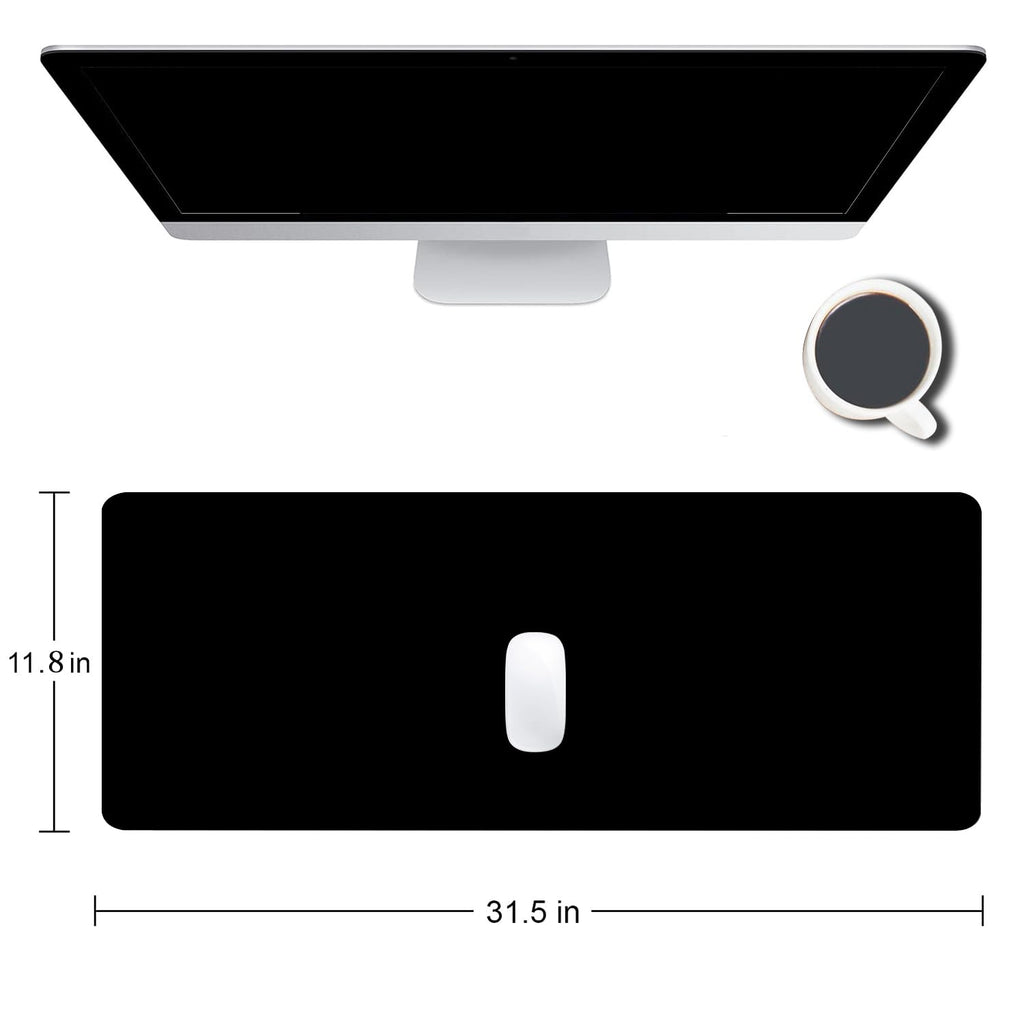 Gaming Mouse Pad, Large Non-Slip Rubber Base Mousepad, Keyboard Mouse Mat, Desk Pad with Stitched Edges, 31.5x11.8inch, Dazzling Galaxy - Flex Gamingproduct_type