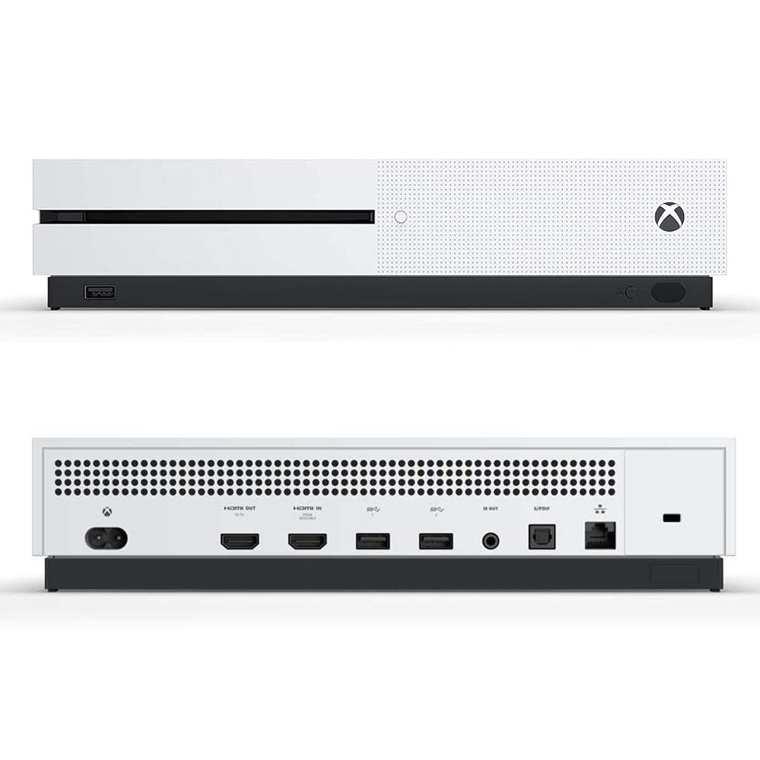 Xbox One S 1TB All-Digital Edition Console Bundle - Includes the Xbox One S Console Series, White, 1x Wireless Controller, and a Microfiber Cloth (Renewed) - Flex Gamingproduct_type