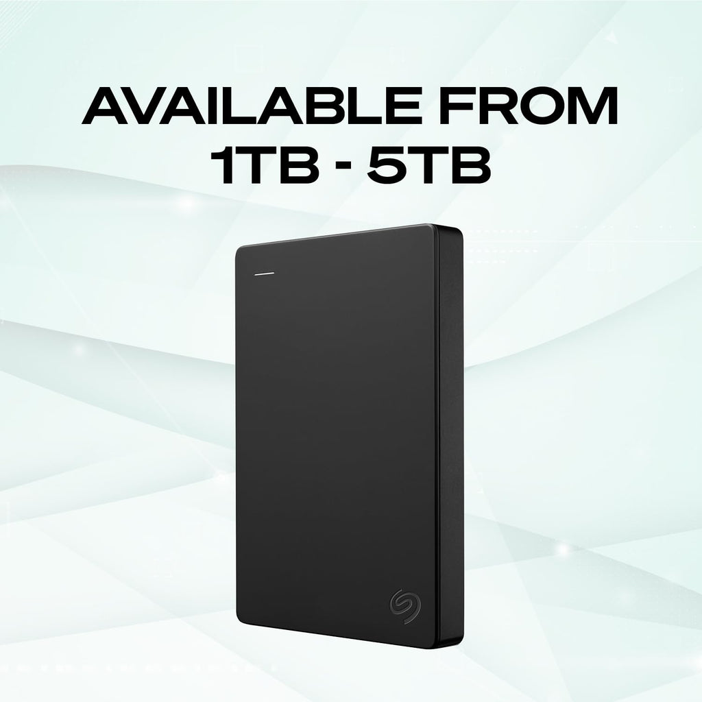 Seagate Portable 5TB External Hard Drive HDD – USB 3.0 for PC, Mac, PS4, & Xbox - 1-Year Rescue Service (STGX5000400), Black - Flex Gamingproduct_type