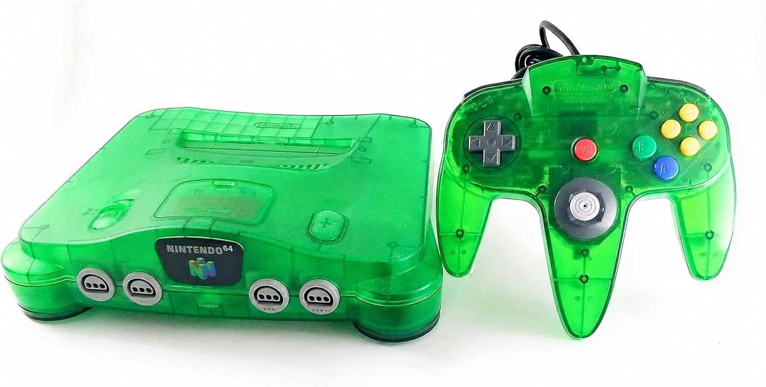 Nintendo 64 System Video Game Console Jungle Green (Renewed) - Flex Gamingproduct_type