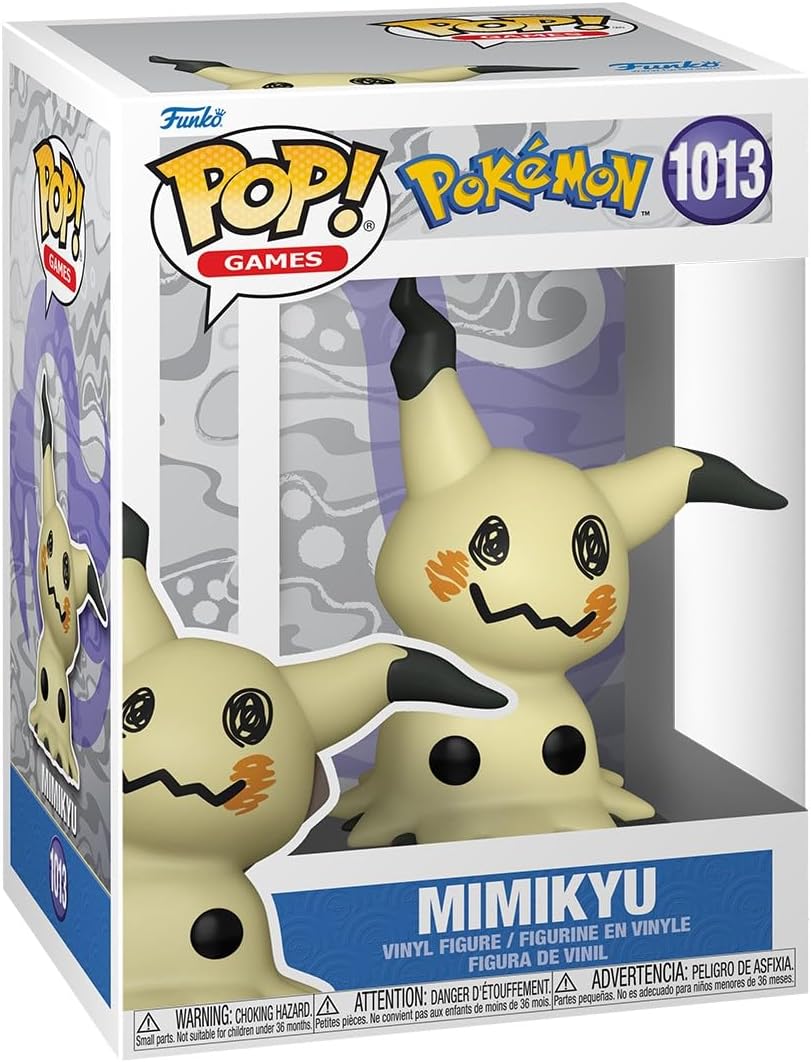 Funko Pop! Games: Pokemon - Mimikyu - Collectable Vinyl Figure - Gift Idea - Official Merchandise - Toys for Kids & Adults - Pokemon Fans - Model Figure for Collectors and Display - Flex Gamingproduct_type
