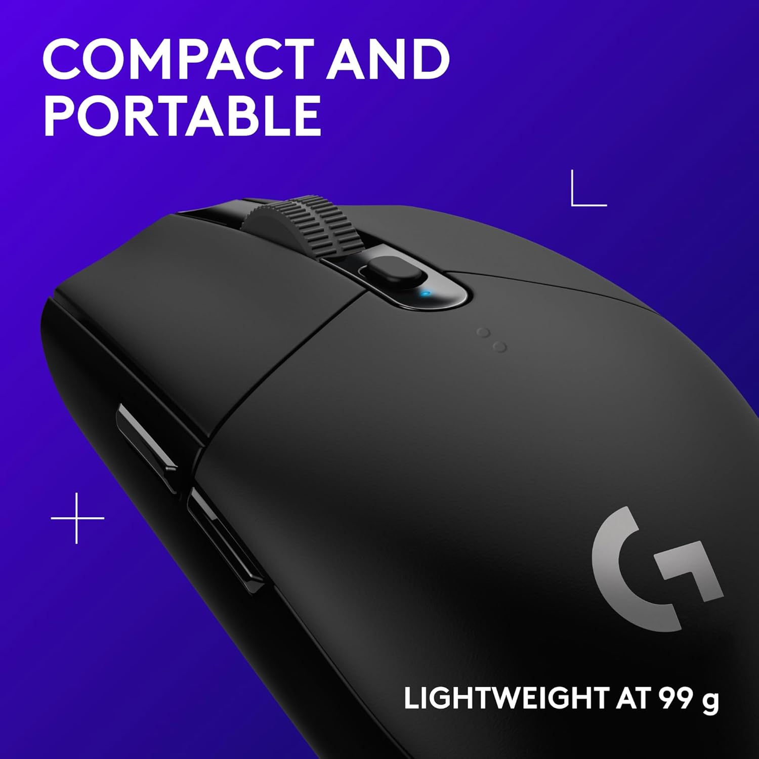 Logitech G305 Lightspeed Wireless Gaming Mouse, Hero Sensor, 12,000 DPI, Lightweight, 6 Programmable Buttons, 250h Battery, On-Board Memory, Compatible with PC, Mac - Black - Flex Gamingproduct_type