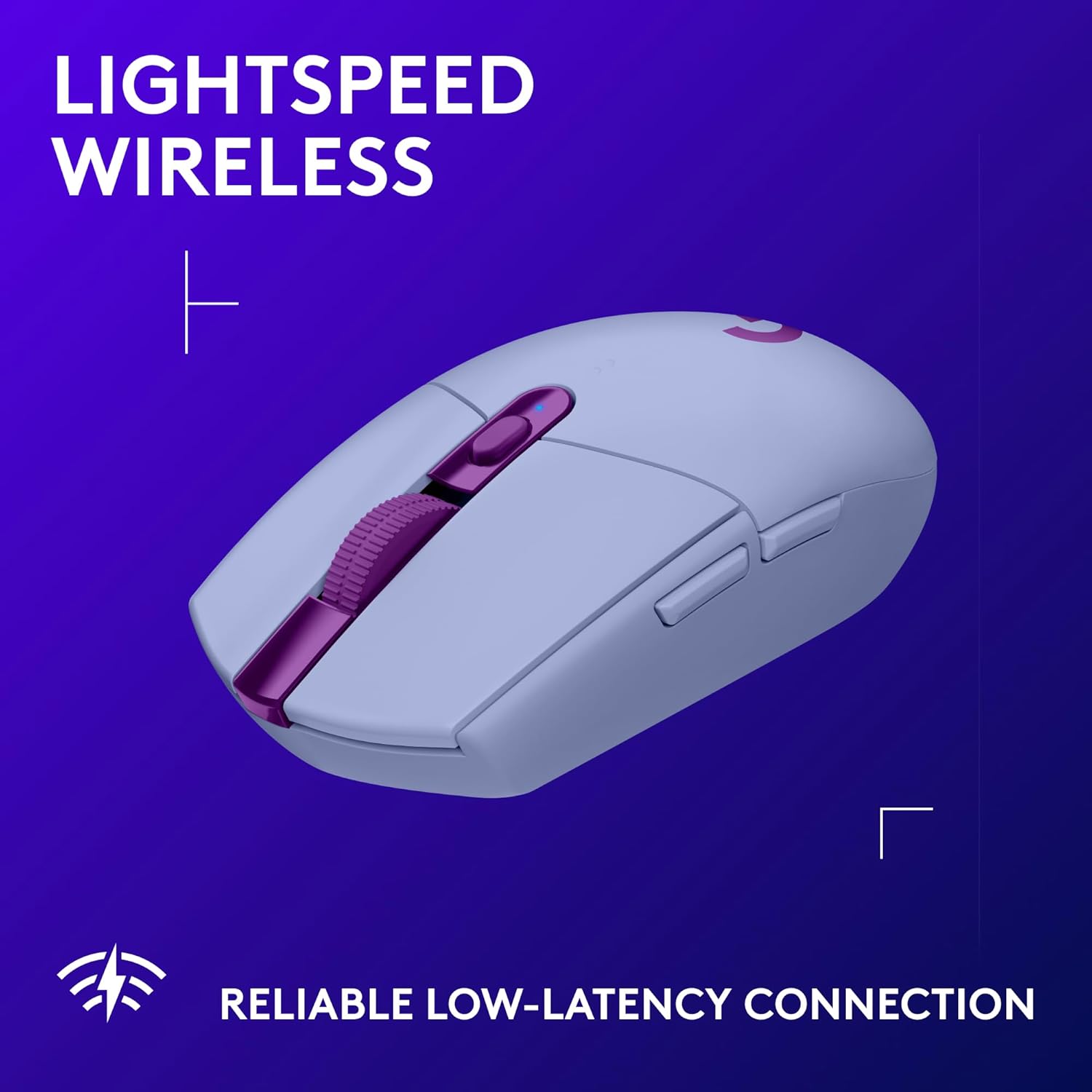 Logitech G305 Lightspeed Wireless Gaming Mouse, Hero Sensor, 12,000 DPI, Lightweight, 6 Programmable Buttons, 250h Battery, On-Board Memory, Compatible with PC, Mac - Black - Flex Gamingproduct_type