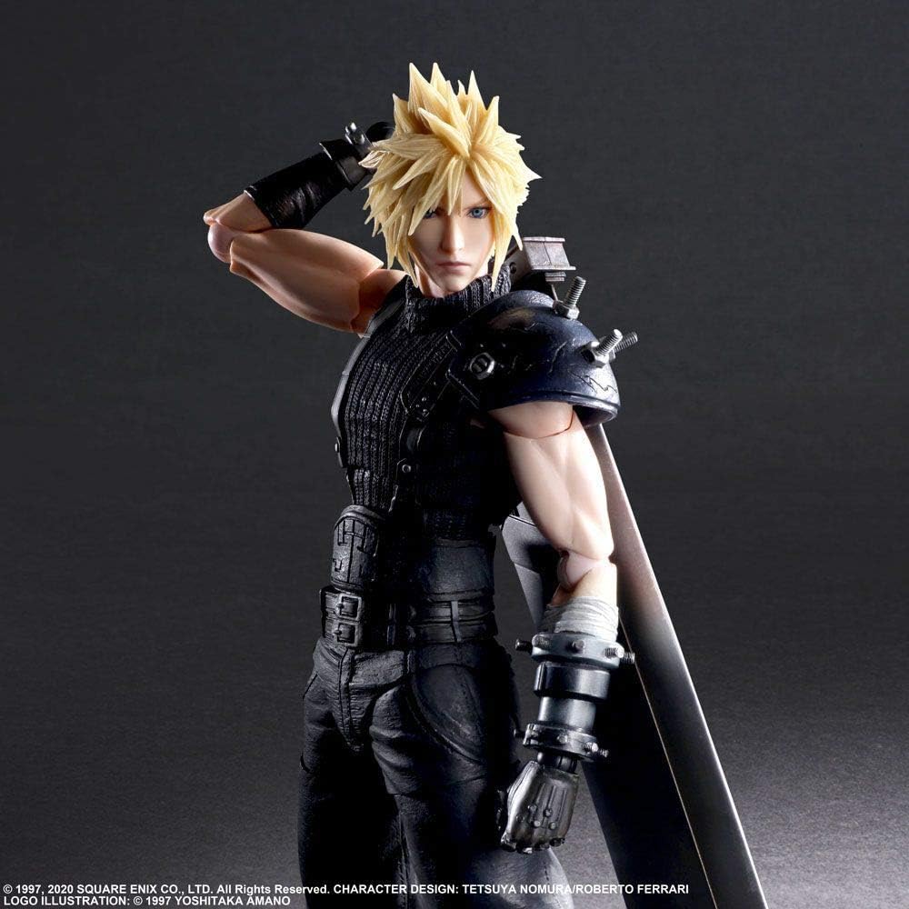 Cloud Strife Play Arts Kai Figure – Capture the Essence of Final Fantasy VII Remake - Flex Gamingproduct_type