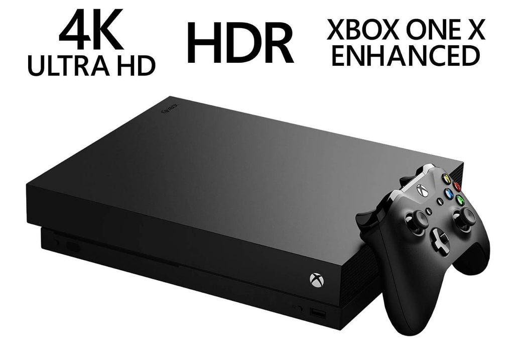 Microsoft Xbox One X 1TB Console with Wireless Controller: Enhanced, HDR, Native 4K, Ultra HD (2017 Model) (Renewed) - Flex Gamingproduct_type