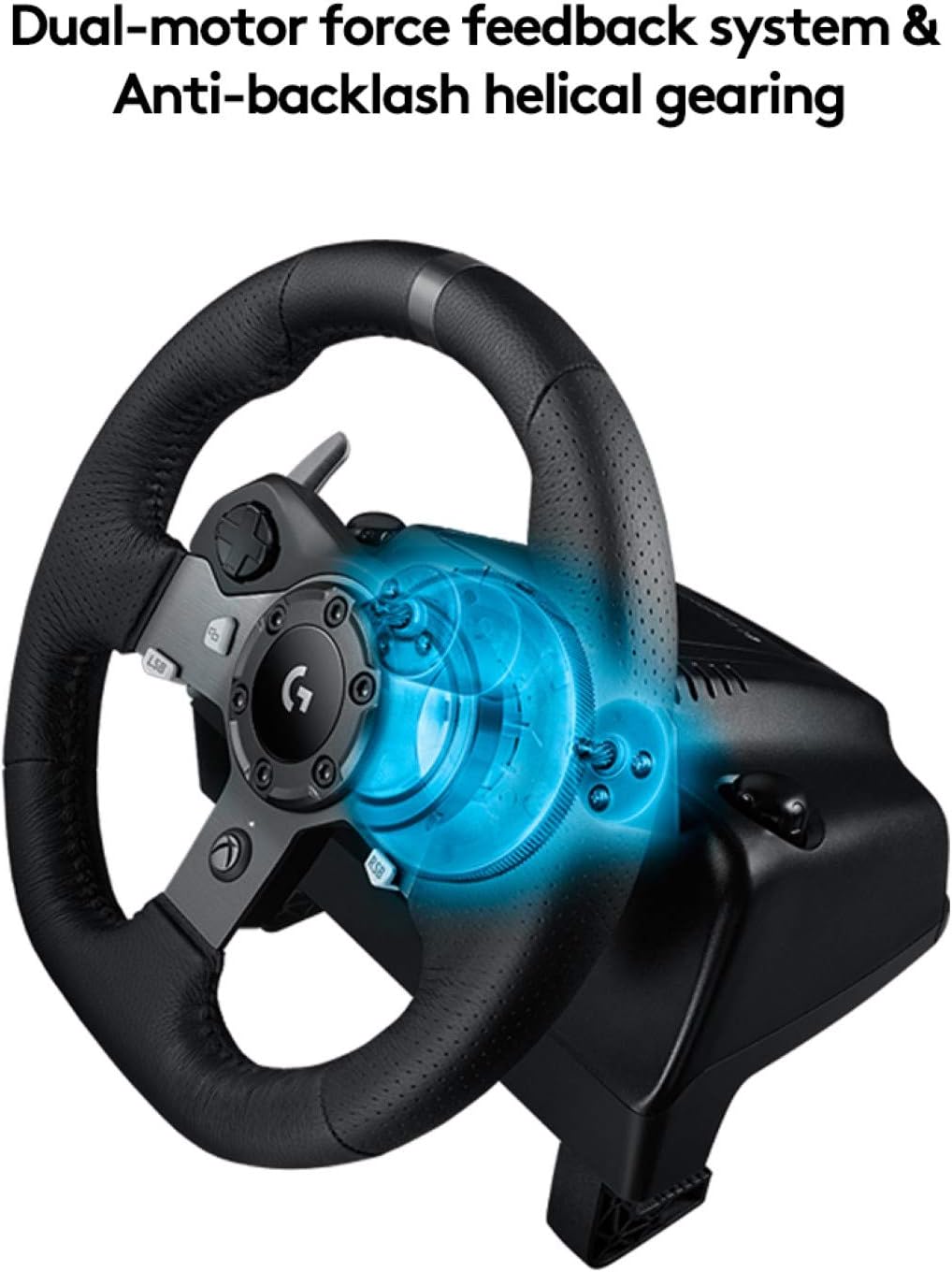 Logitech G29 Driving Force Racing Wheel and Floor Pedals, Real Force Feedback, Stainless Steel Paddle Shifters, Leather Steering Wheel Cover for PS5, PS4, PC, Mac - Flex Gamingproduct_type