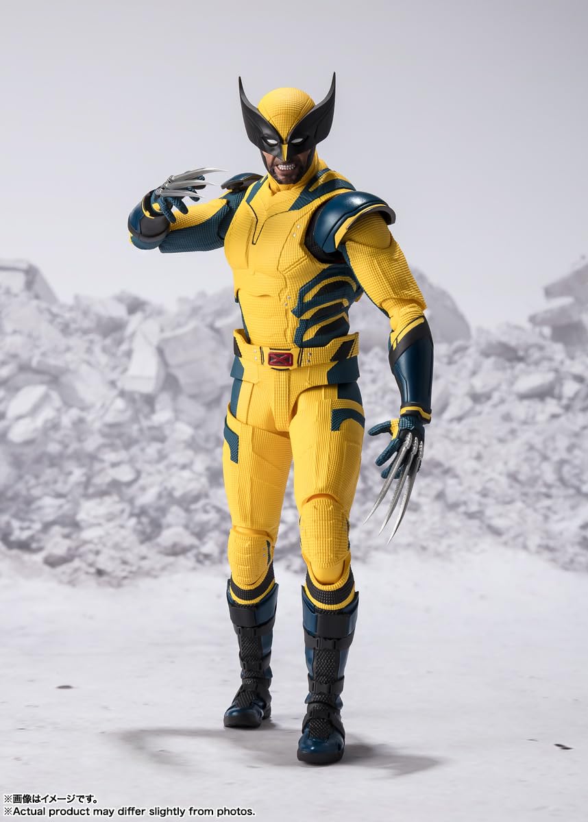 TAMASHII Nations - Deadpool & Wolverine - Wolverine, Bandai Spirits S.H.Figuarts Action Figure - Flex Gamingproduct_type
