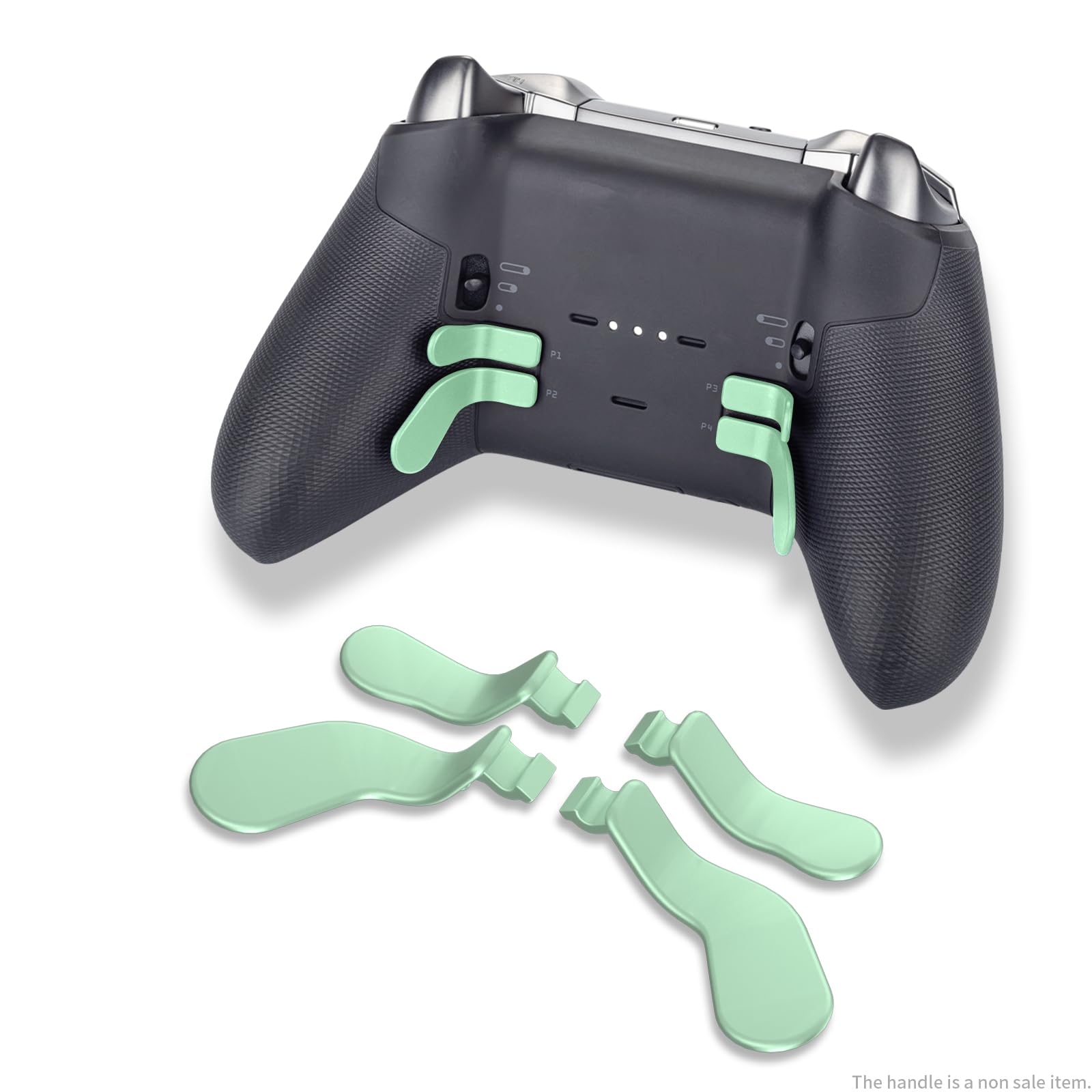 CHARM FOCUS 16-in-1 Metal Thumbsticks Replacement Kits for Xbox Elite Series 2, Xbox Elite 2 Controller Accessories, Includes Magnetic Joysticks, Paddles, Silicone Caps, D-Pads, 1 Tool (Volcano Red) - Flex Gamingproduct_type