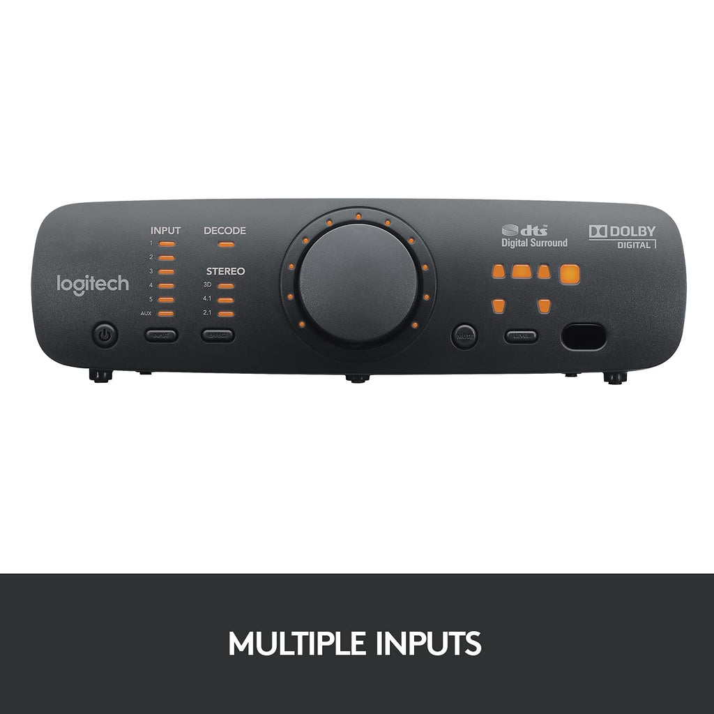 Logitech Z906 5.1 Surround Sound Speaker System - THX, Dolby Digital and DTS Digital Certified - Black - Flex Gamingproduct_type
