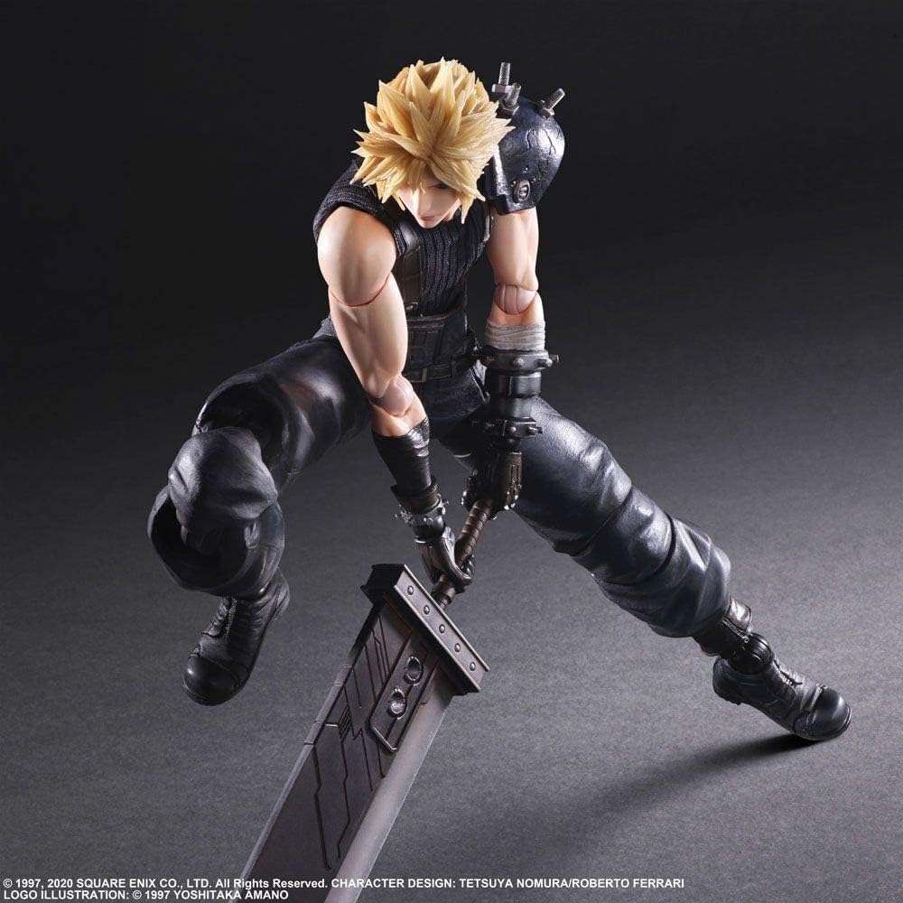 Cloud Strife Play Arts Kai Figure – Capture the Essence of Final Fantasy VII Remake - Flex Gamingproduct_type