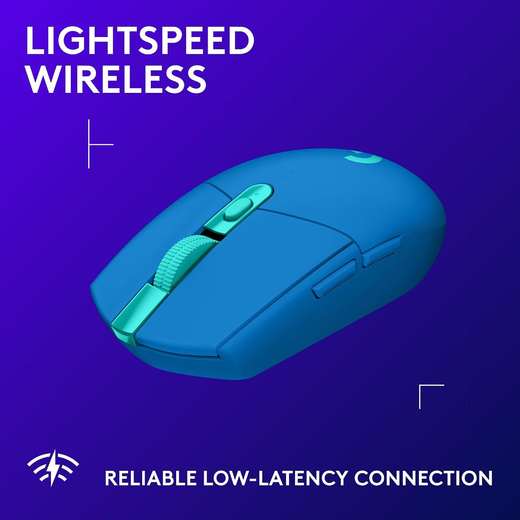 Logitech G305 Lightspeed Wireless Gaming Mouse, Hero Sensor, 12,000 DPI, Lightweight, 6 Programmable Buttons, 250h Battery, On-Board Memory, Compatible with PC, Mac - Black - Flex Gamingproduct_type
