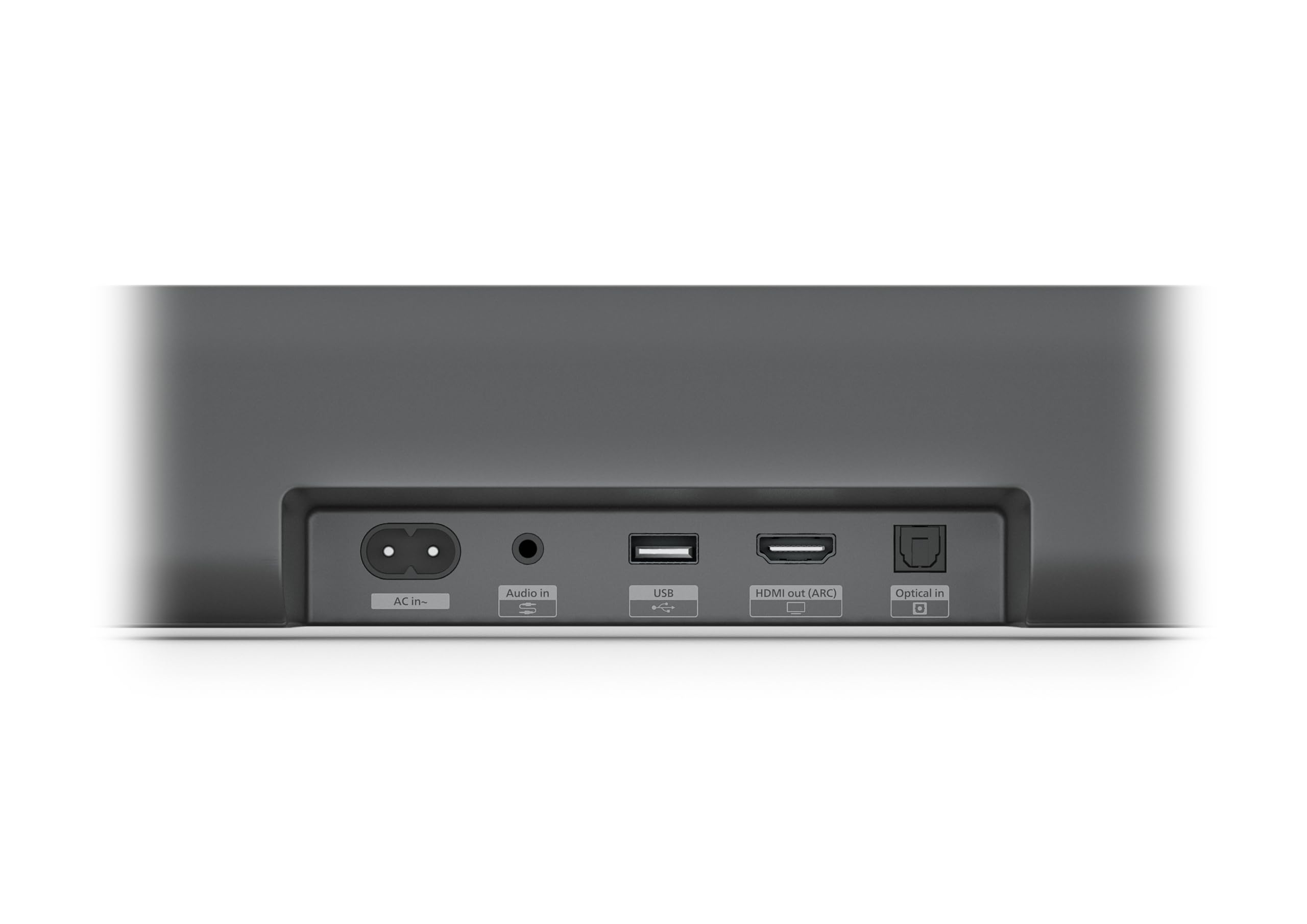 Philips B5309 2.1 Channel Soundbar with Wireless Subwoofer - Bluetooth, HDMI ARC, DTS Virtual:X, 240W Max Power, Dark Grey - Flex Gamingproduct_type