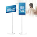 1080P Portable Smart Touch Monitor - 24" FHD Display, Full Swivel, Adjustable Rolling Stand, 128GB Storage, Ideal for Home Office, Gaming, and Presentations - Flex Gamingproduct_type