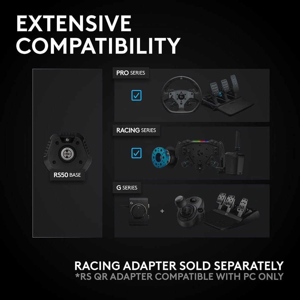 Logitech G RS50 System for PlayStation/PC - Flex Gamingproduct_type