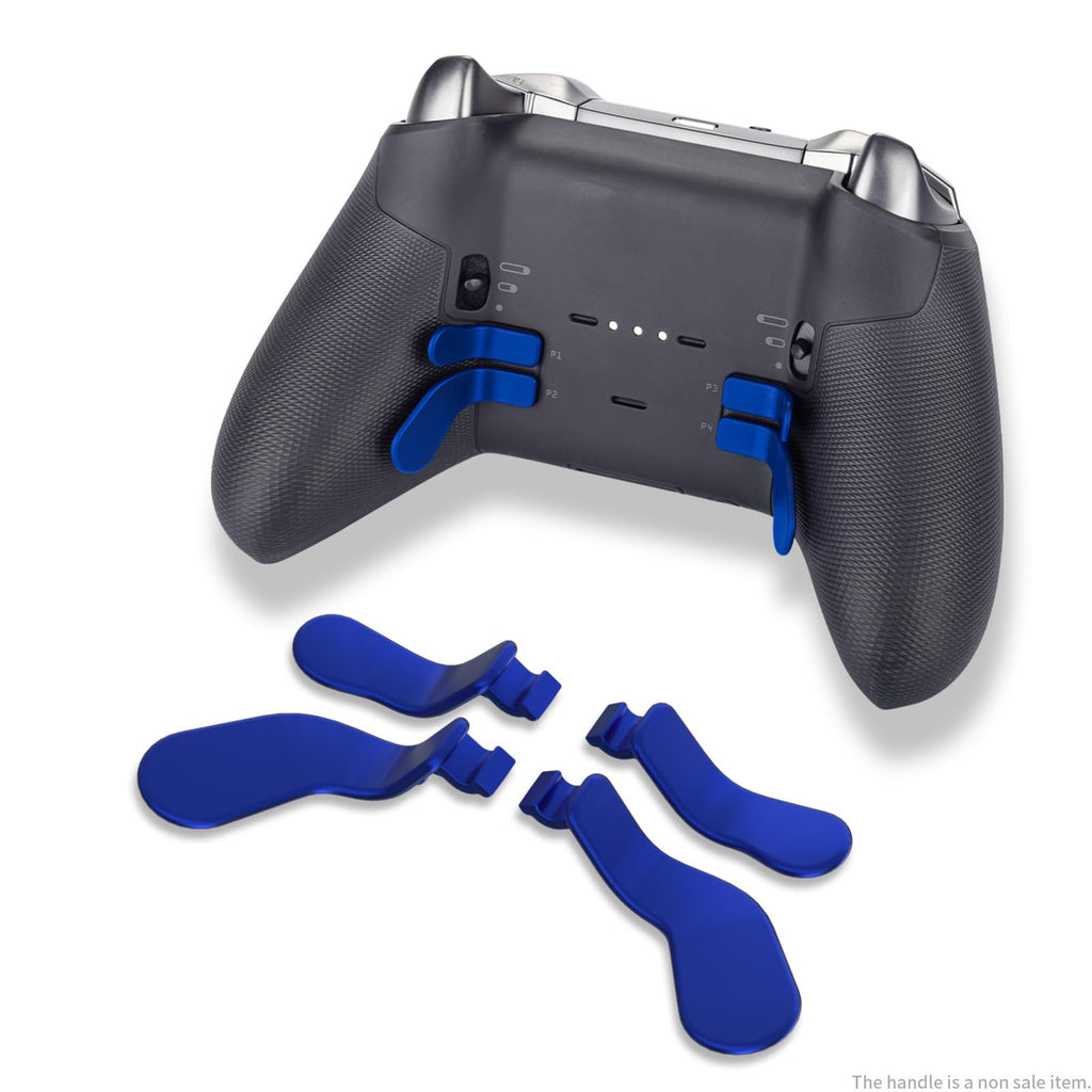 CHARM FOCUS 16-in-1 Metal Thumbsticks Replacement Kits for Xbox Elite Series 2, Xbox Elite 2 Controller Accessories, Includes Magnetic Joysticks, Paddles, Silicone Caps, D-Pads, 1 Tool (Volcano Red) - Flex Gamingproduct_type