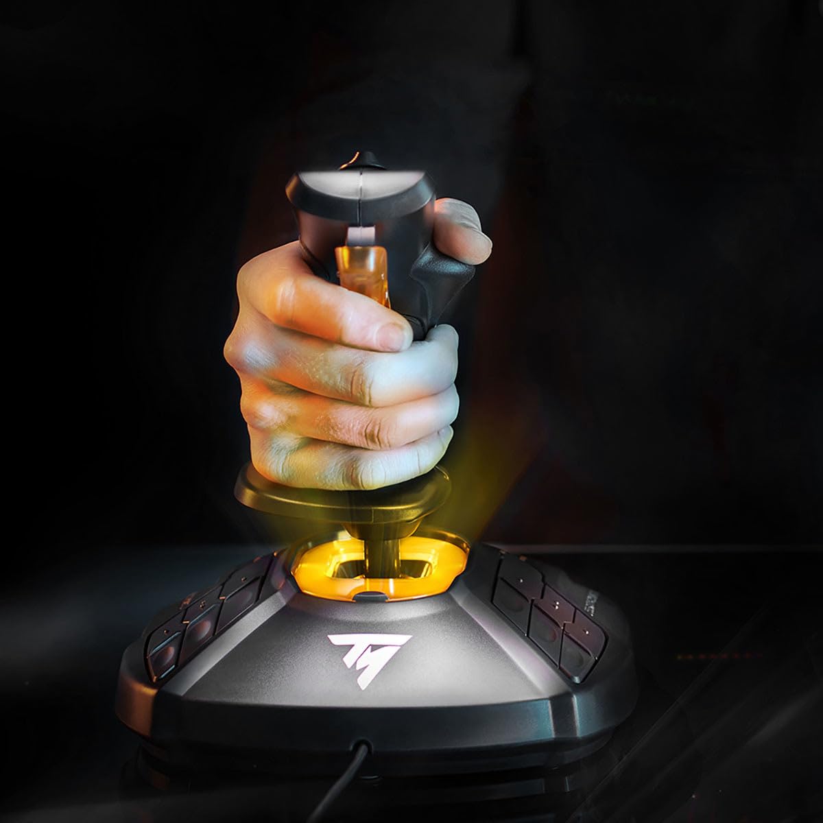 Thrustmaster T16000M FCS Space Sim Duo Combat Flight Sim Joystick - PC | Dual Hall-Effect sticks, 32 programable buttons, weighted bases, 8-way hat switch, 4 axes, twist rudder, integrated throttle - Flex Gamingproduct_type