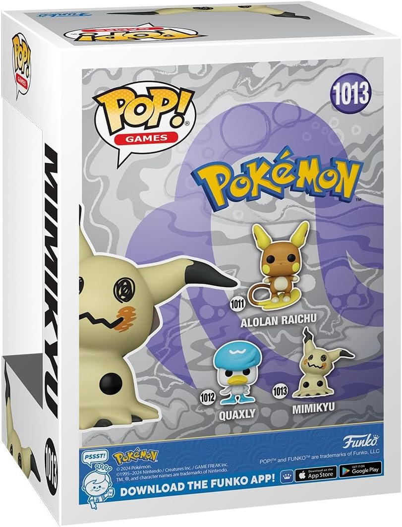 Funko Pop! Games: Pokemon - Mimikyu - Collectable Vinyl Figure - Gift Idea - Official Merchandise - Toys for Kids & Adults - Pokemon Fans - Model Figure for Collectors and Display - Flex Gamingproduct_type