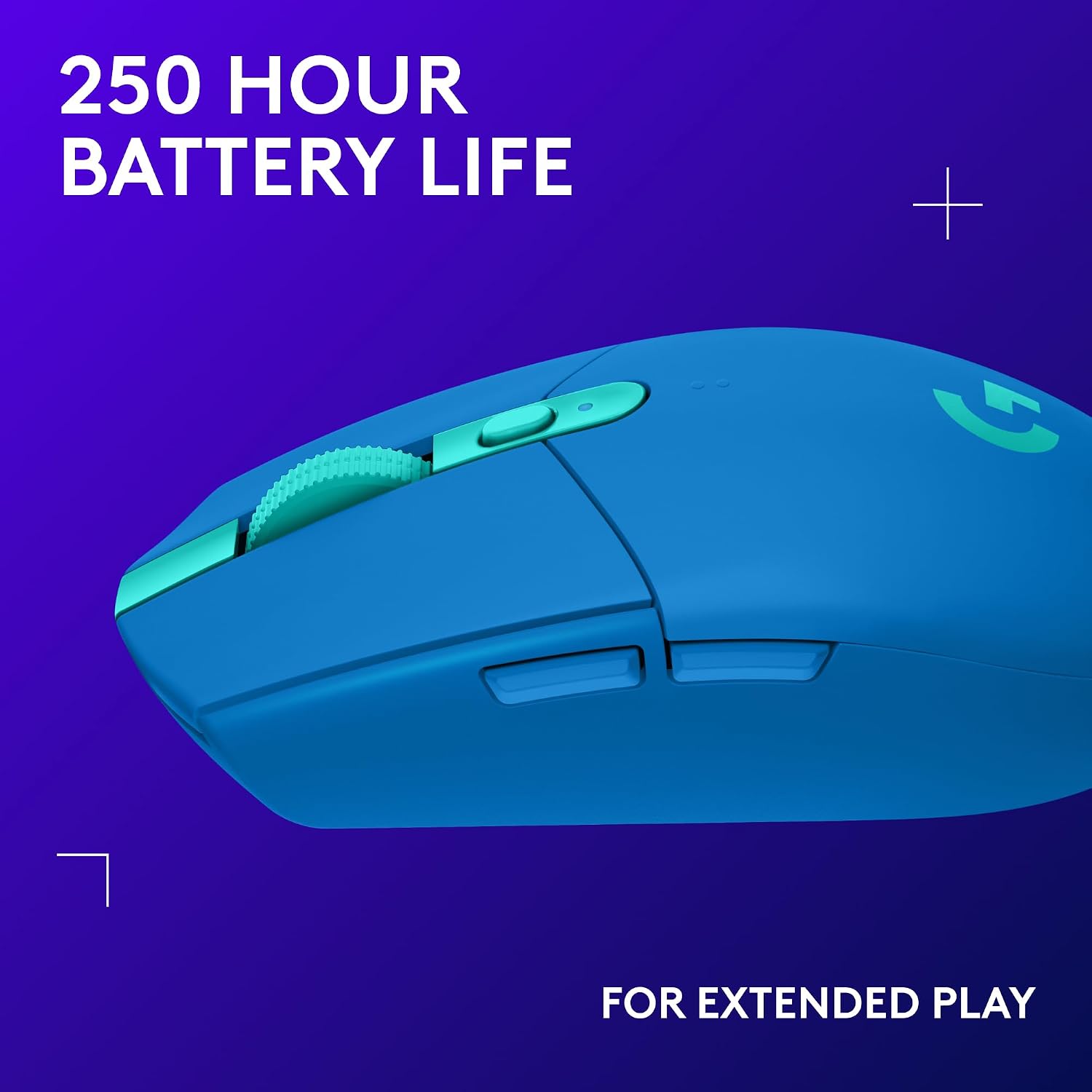Logitech G305 Lightspeed Wireless Gaming Mouse, Hero Sensor, 12,000 DPI, Lightweight, 6 Programmable Buttons, 250h Battery, On-Board Memory, Compatible with PC, Mac - Black - Flex Gamingproduct_type