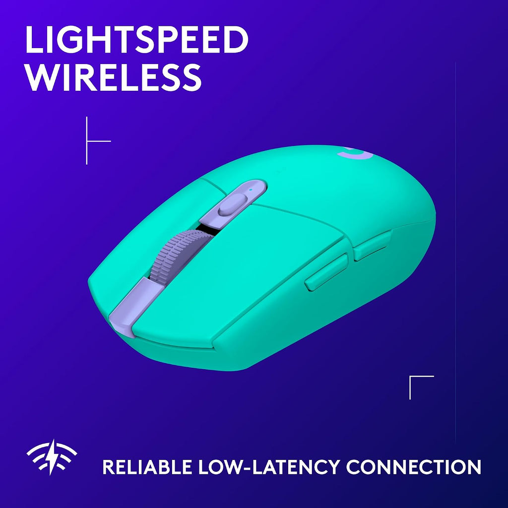 Logitech G305 Lightspeed Wireless Gaming Mouse, Hero Sensor, 12,000 DPI, Lightweight, 6 Programmable Buttons, 250h Battery, On-Board Memory, Compatible with PC, Mac - Black - Flex Gamingproduct_type