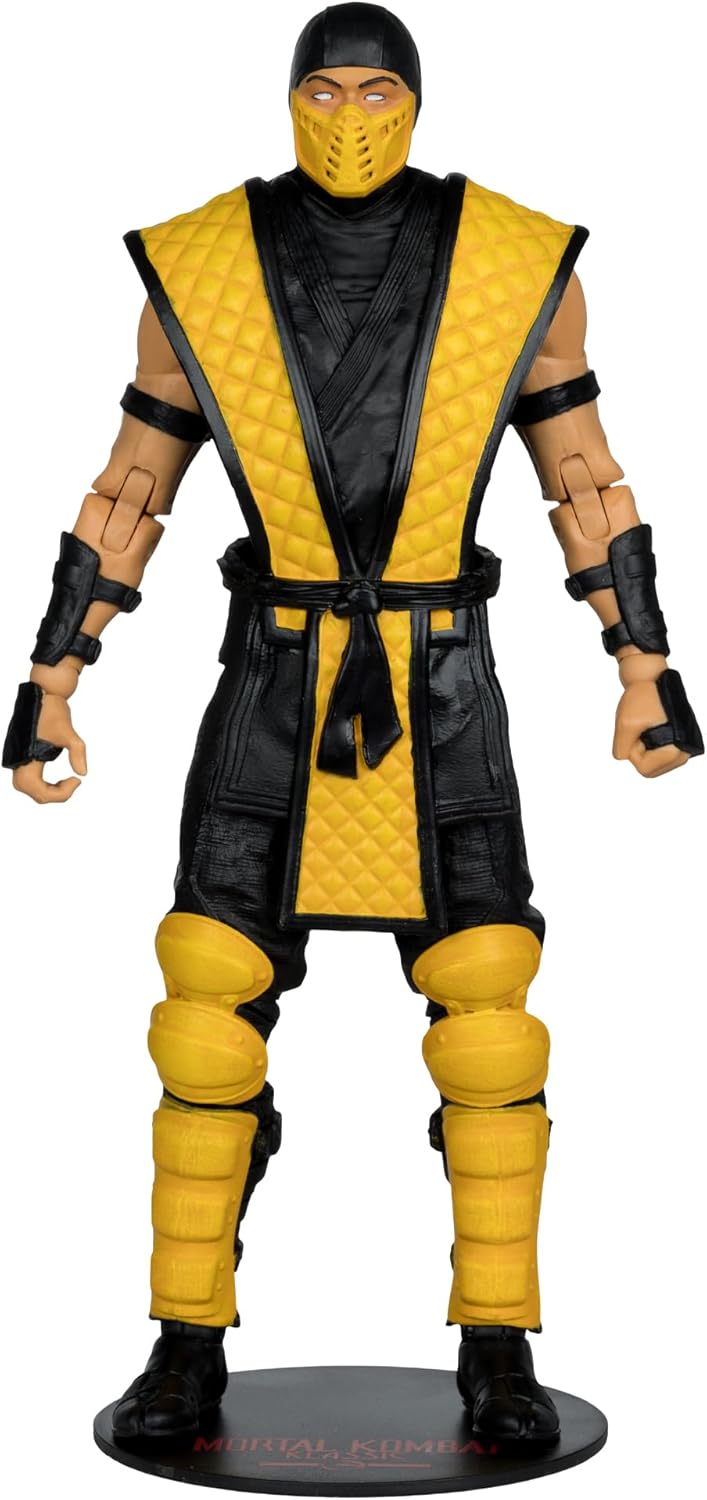 McFarlane Toys- Mortal Kombat Klassic Scorpion 7in Action Figure - Flex Gamingproduct_type