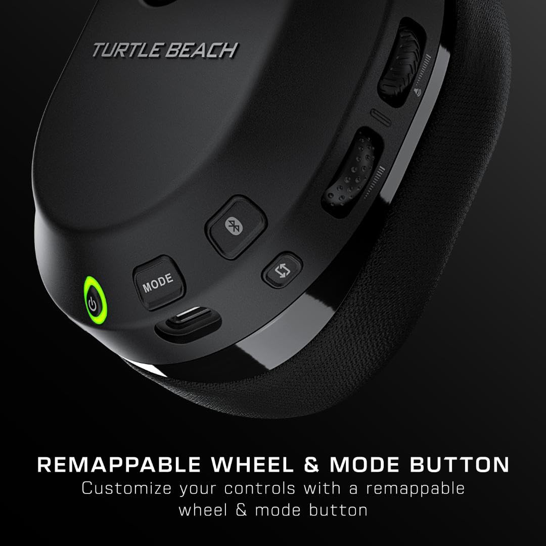 Turtle Beach Stealth 700 Wireless Multiplatform Gaming Headset for PS5 & PC | PlayStation, PS4, Bluetooth, 60mm Dual Drivers, 80-Hr Battery, Noise-Cancelling Flip-to-Mute Mic, Dual Transmitters, Black - Flex Gamingproduct_type