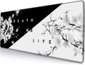 Gaming Mouse Pad, Large Non-Slip Rubber Base Mousepad, Keyboard Mouse Mat, Desk Pad with Stitched Edges, 31.5x11.8inch, Dazzling Galaxy - Flex Gamingproduct_type