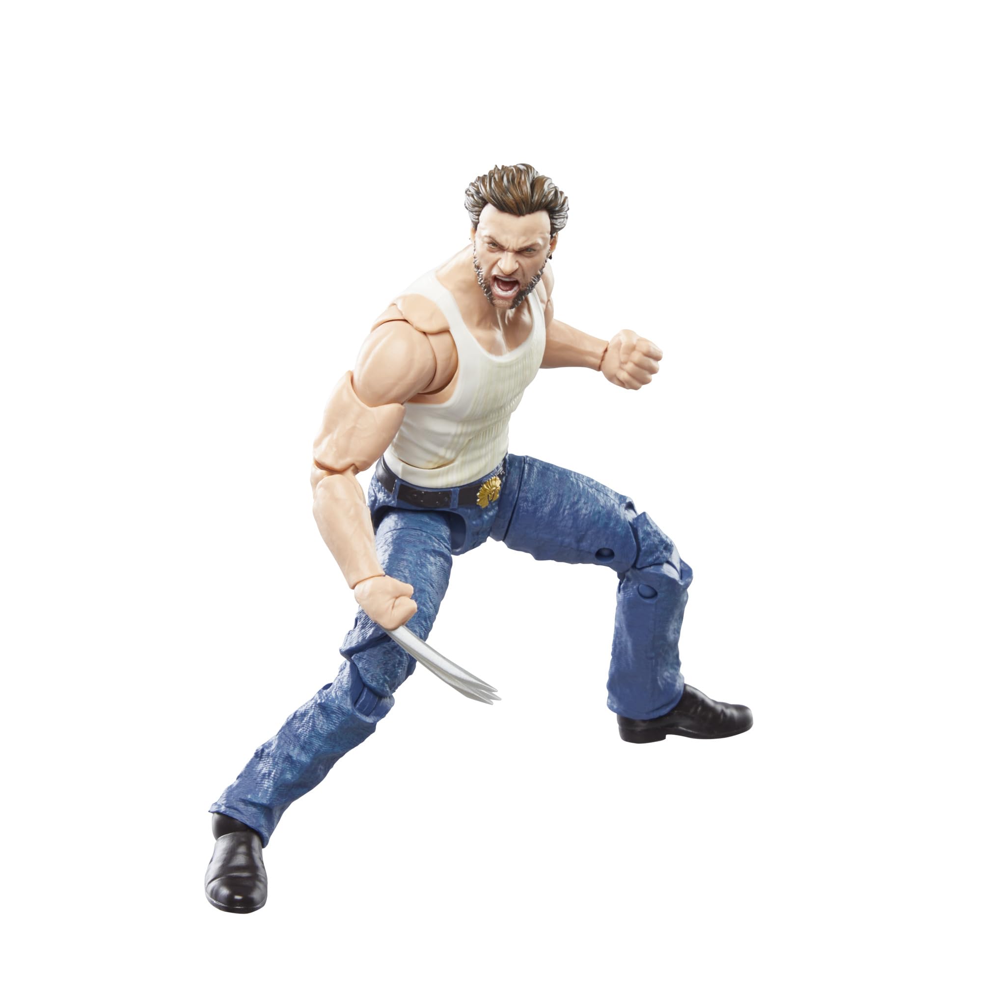 Marvel Legends Series Wolverine, Deadpool 2 Adult Collectible 6-Inch Action Figure | 6-Inch Movie-Accurate Wolverine Figure, Includes 3 Accessories, 20 Plus Points Articulation, Ages 14 Plus - Flex Gamingproduct_type