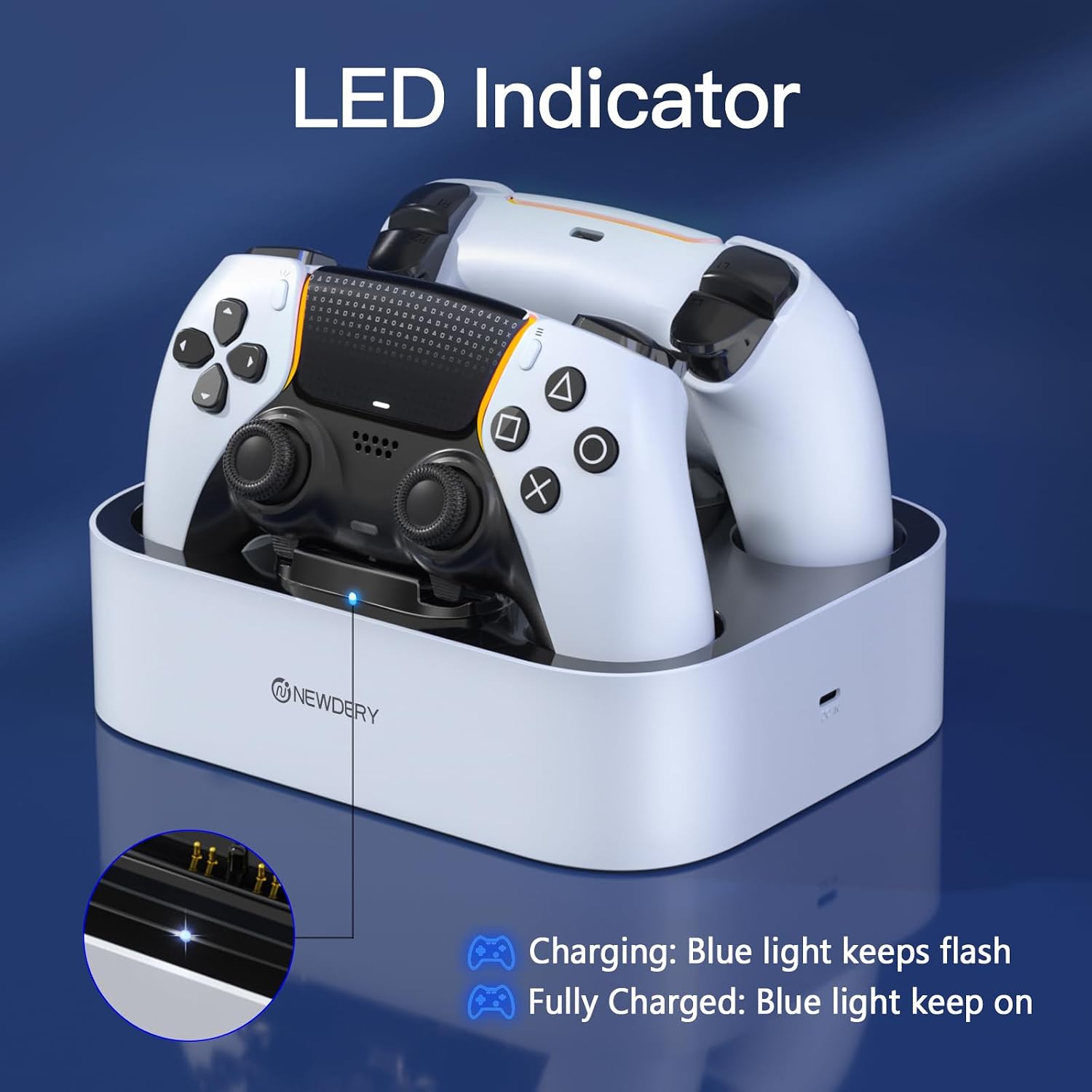 Efficiency Meets Convenience: The Ultimate PS5 Controller Charging Station - Flex Gamingproduct_type