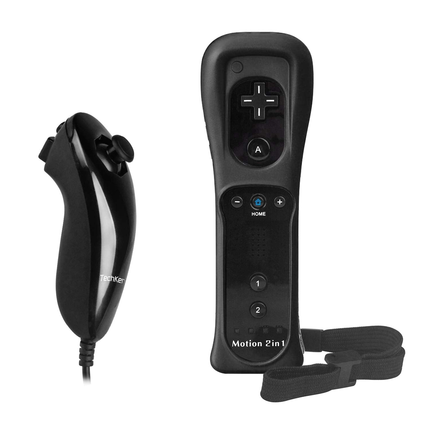Motion Plus Wii Controllers 2Packs with Nunchucks, Wii Remote Controllers Compatible for wii and Wii U with Built in Motion Plus - Flex Gamingproduct_type
