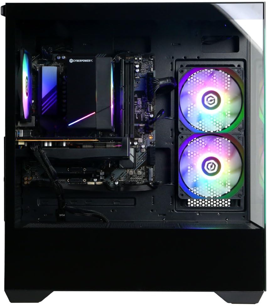 CyberPowerPC Gamer Xtreme Gaming PC, Intel Core i5-14400F 2.5GHz, GeForce RTX 5060 8GB, 16GB DDR5, 1TB PCIe 4.0 SSD, WiFi Ready & Windows 11 Home (GXiVR8060A47) | Gamer Xtreme, 16GB DDR5, 1TB PCIe 4.0 SSD, WiFi Ready & Windows 11 Home (GXiVR8060A47)