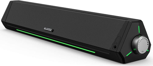 BLUEDEE Computer Speakers for Desktop PC, Computer Sound bar, HiFi Stereo Speakers for Computer Desktop, Bluetooth 5.0 and 3.5mm Aux-in PC Soundbar, USB/USB C Powered Gaming Speakers for pc, Laptop - Flex Gamingproduct_type