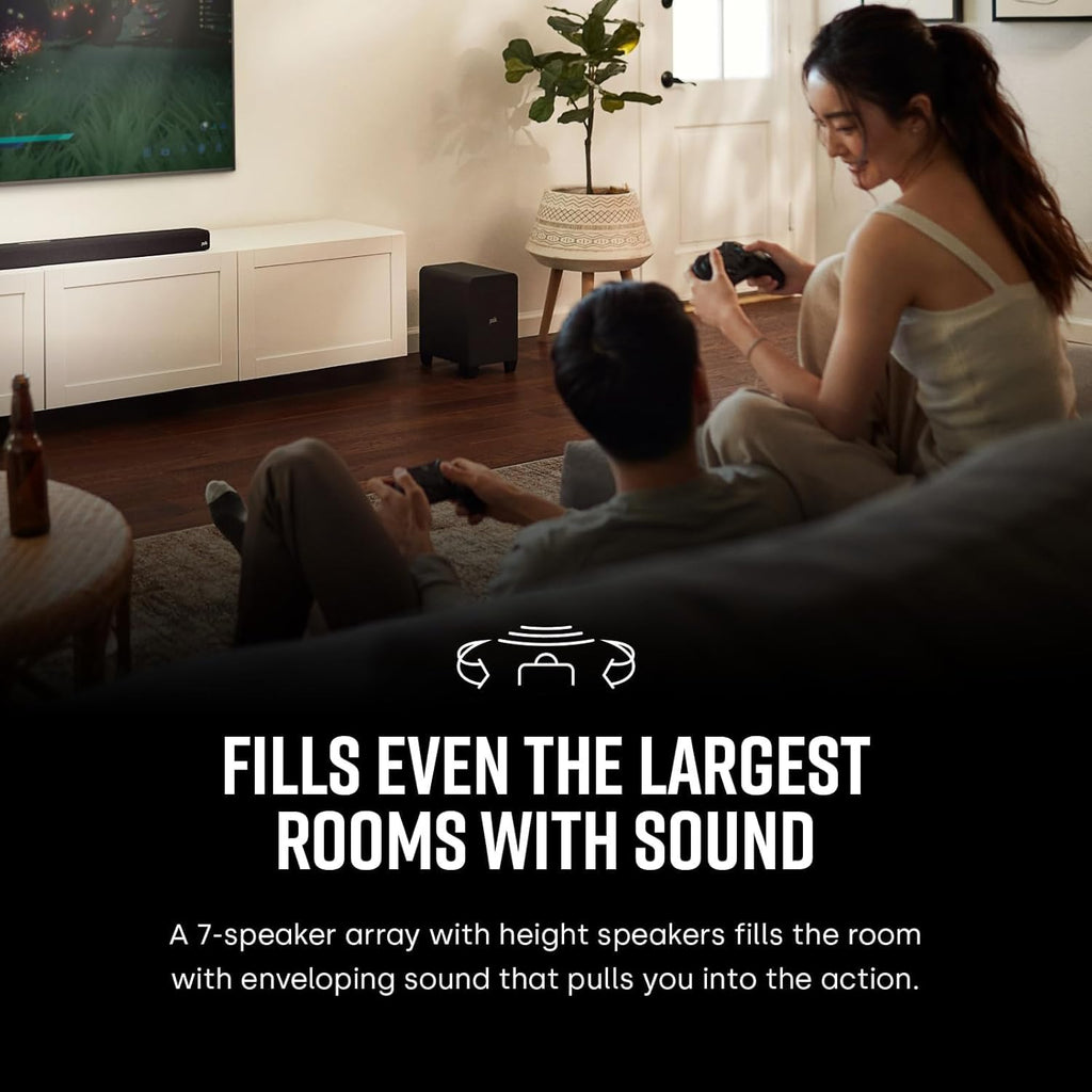 Polk Audio Signa S2 Sound Bar for Smart TV with Subwoofer, Wireless – Exclusive VoiceAdjust Technology, Ultra-Slim Design, Works with 4K & HD TVs, HDMI & Optical, Bluetooth, Wireless Streaming - Flex Gamingproduct_type